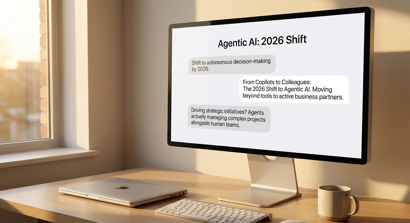 From Copilots to Colleagues: The 2026 Shift to Agentic AI