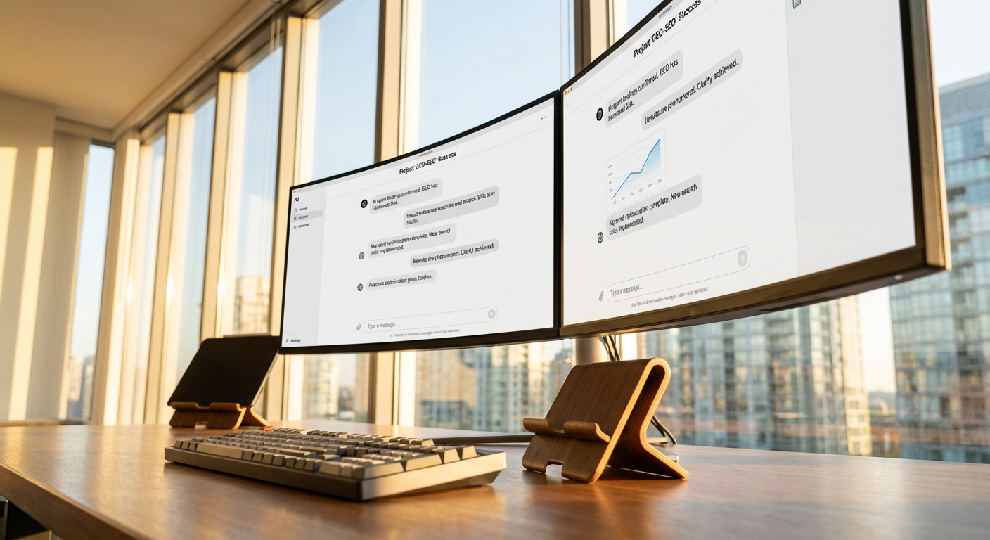 AI agents for SEO visualization