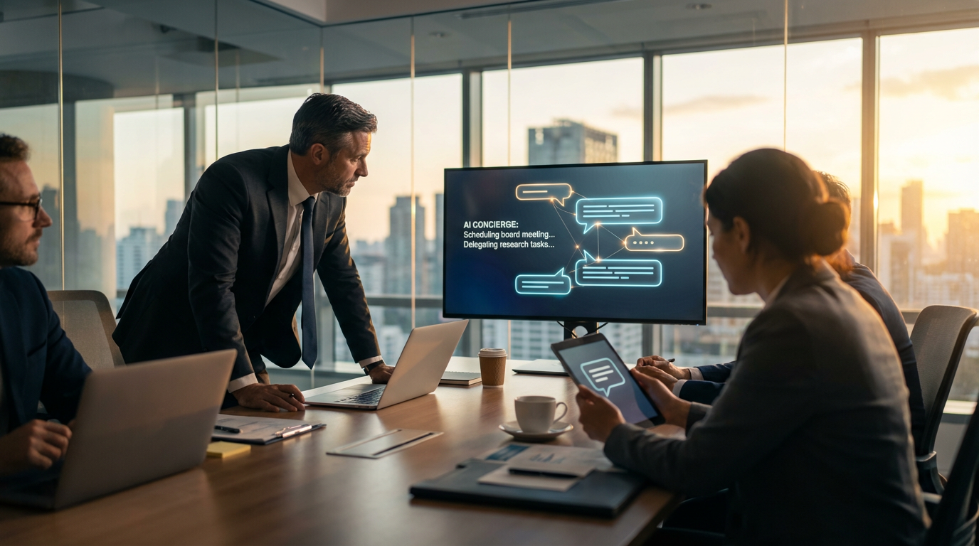 Stop Chatting, Start Delegating: The Rise of Concierge AI Agents