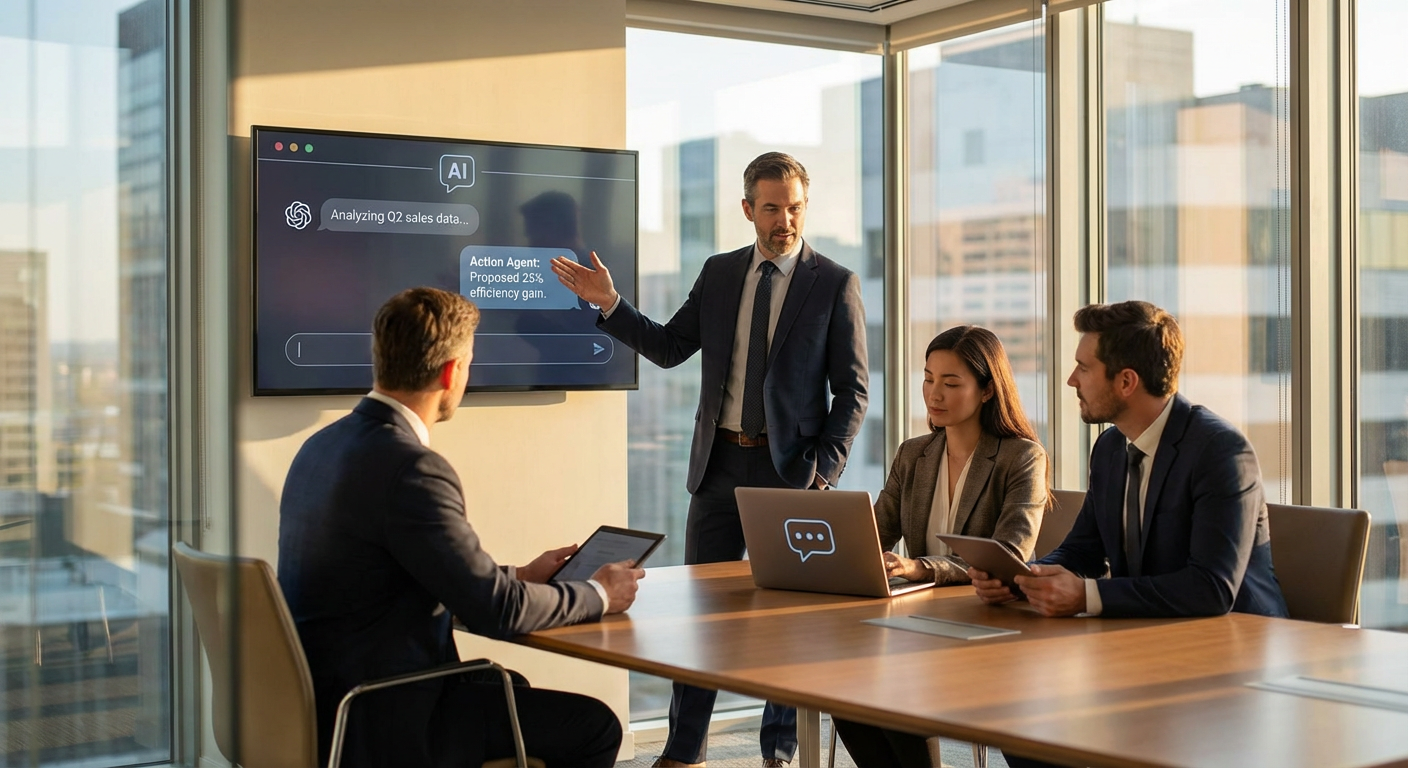 Stop Chatting, Start Doing: The ROI of AI Action Agents in 2026
