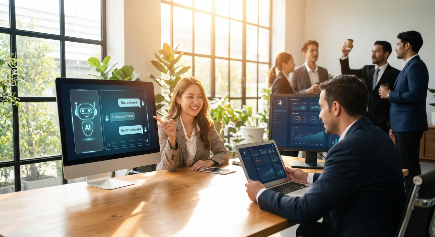 AI-Native Business Transformation Framework visualization